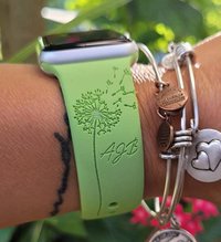 SPREAD KINDNESS, DANDELION, INITIALS