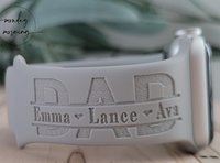 DAD WITH CHILDREN'S NAMES
