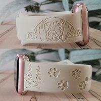 DOG BREED, NAME, PAW PRINTS